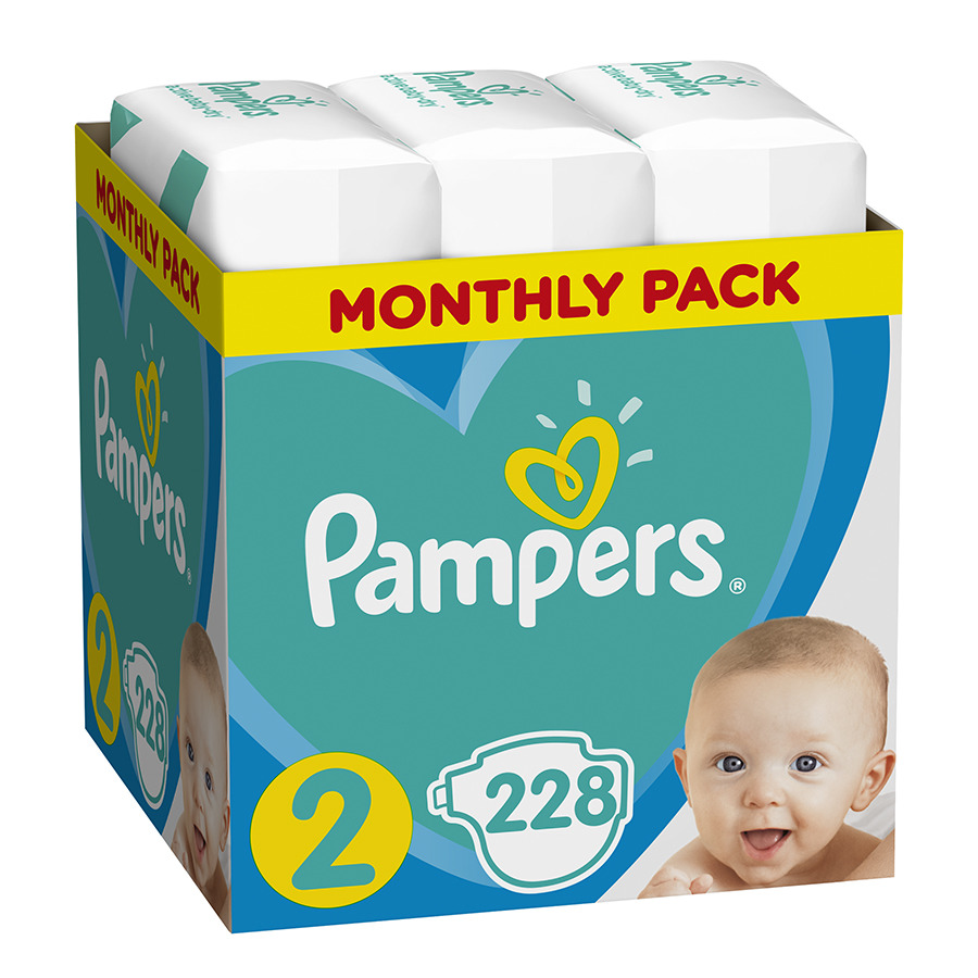 cena pampers mega box 3 150