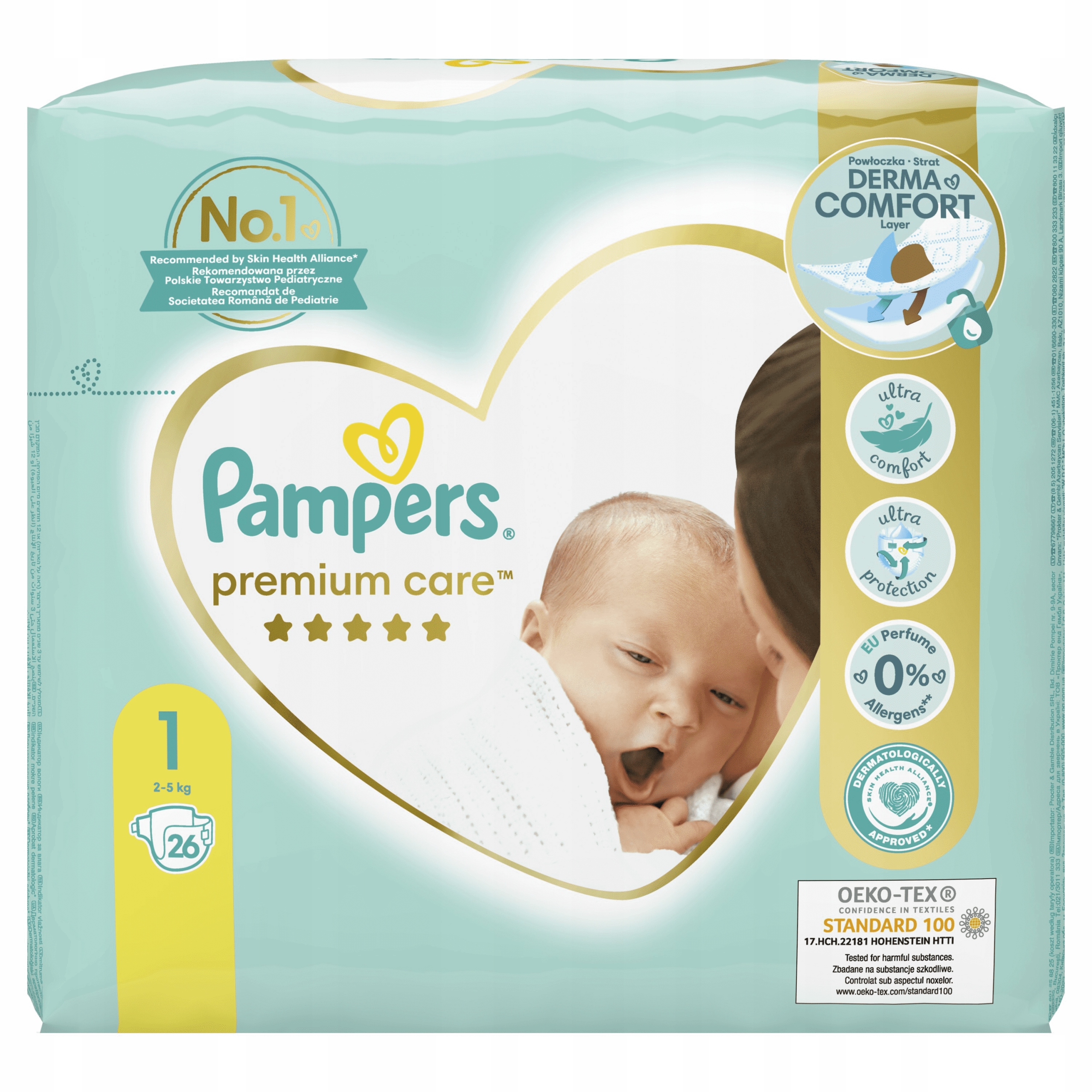 pampers premium care 2 68 szt