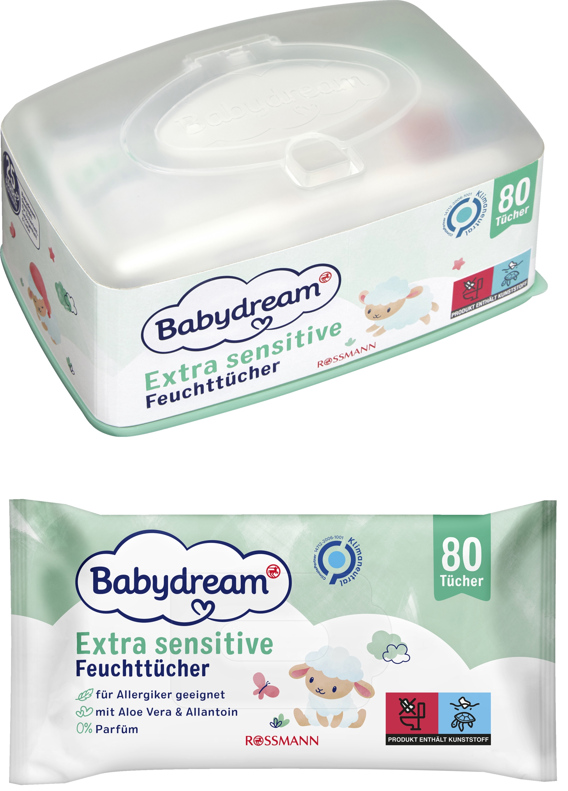 chusteczki nawilżane extra soft babydream