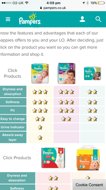 pampers s 114 sztuk