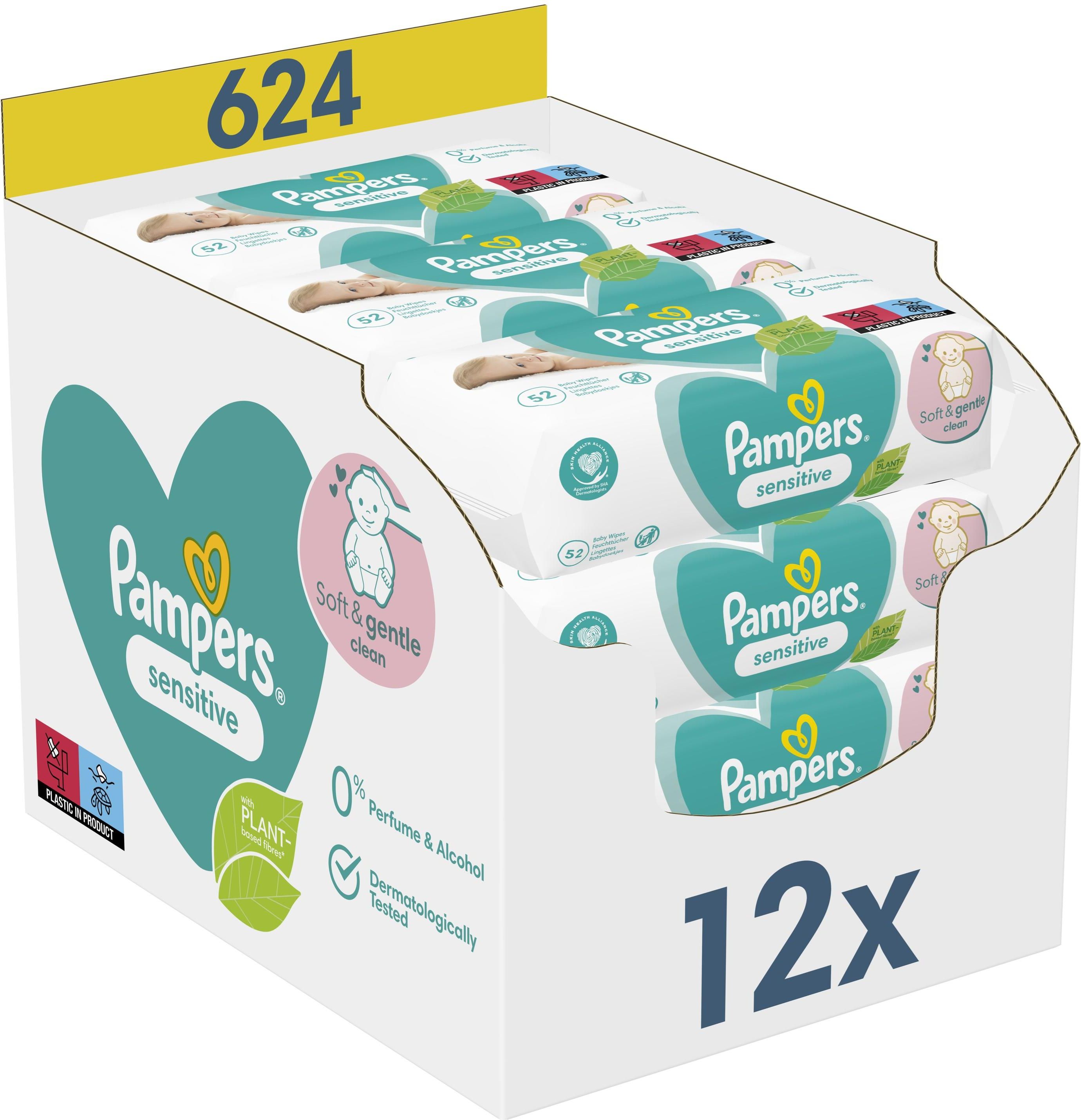 pampersy pampers zalozone na dziecko raczkujonce