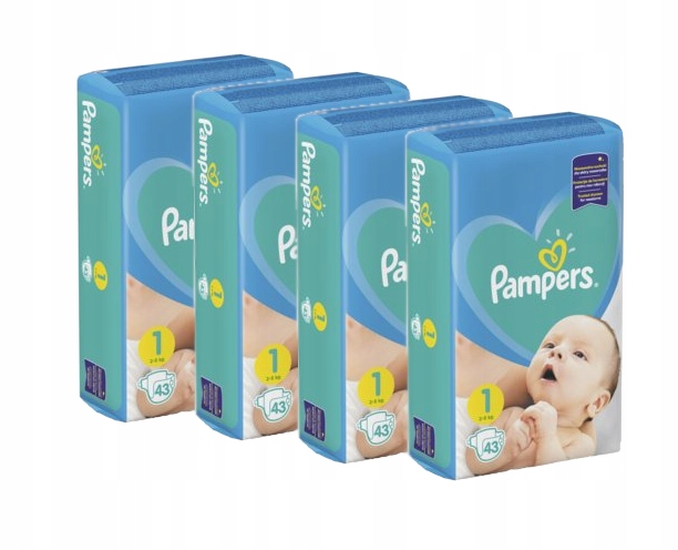 biedronka pampers active supercena