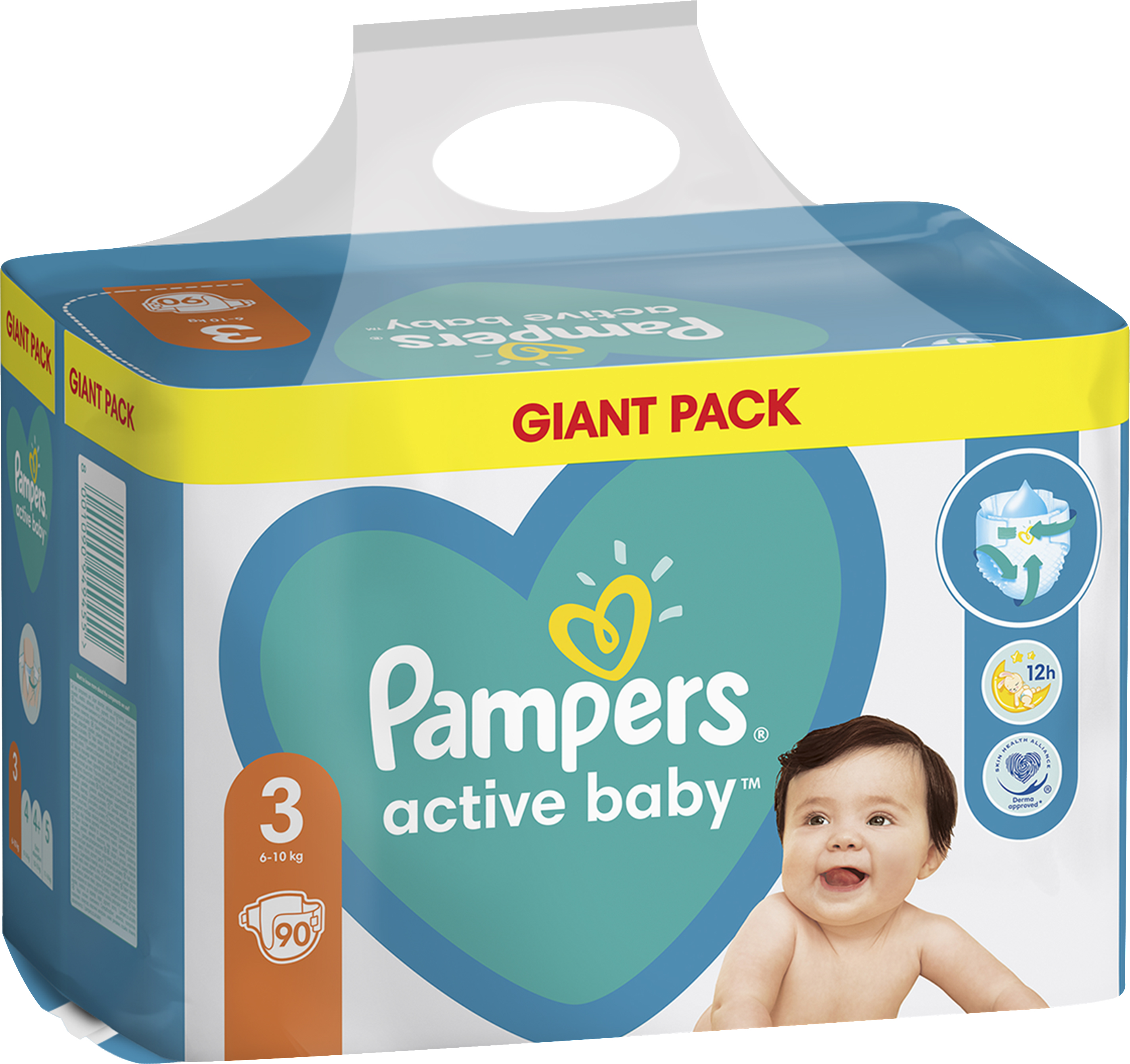 pampers przedział wagowy