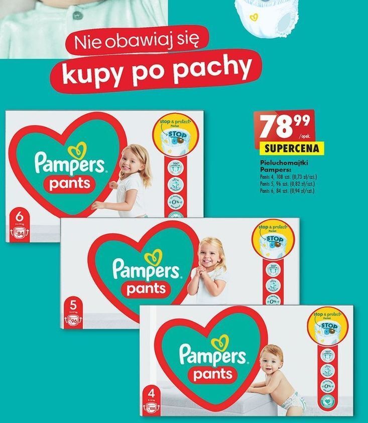 pamper rozmiar 3