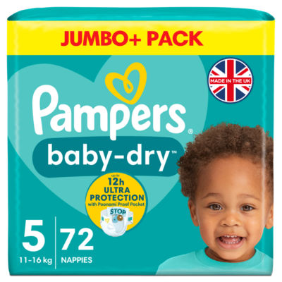 pieluchy pampers do wieku