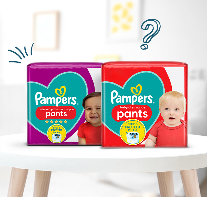 pampers size transparent