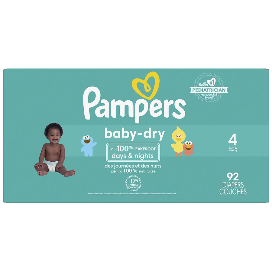 pampers active dry 4 74szt