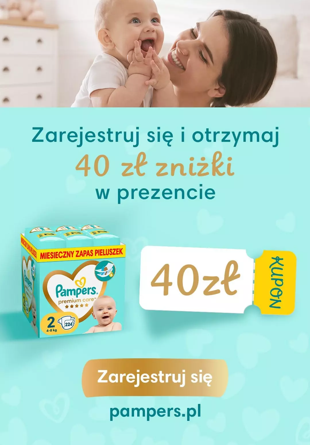 10 miesiąc ciąży pampers