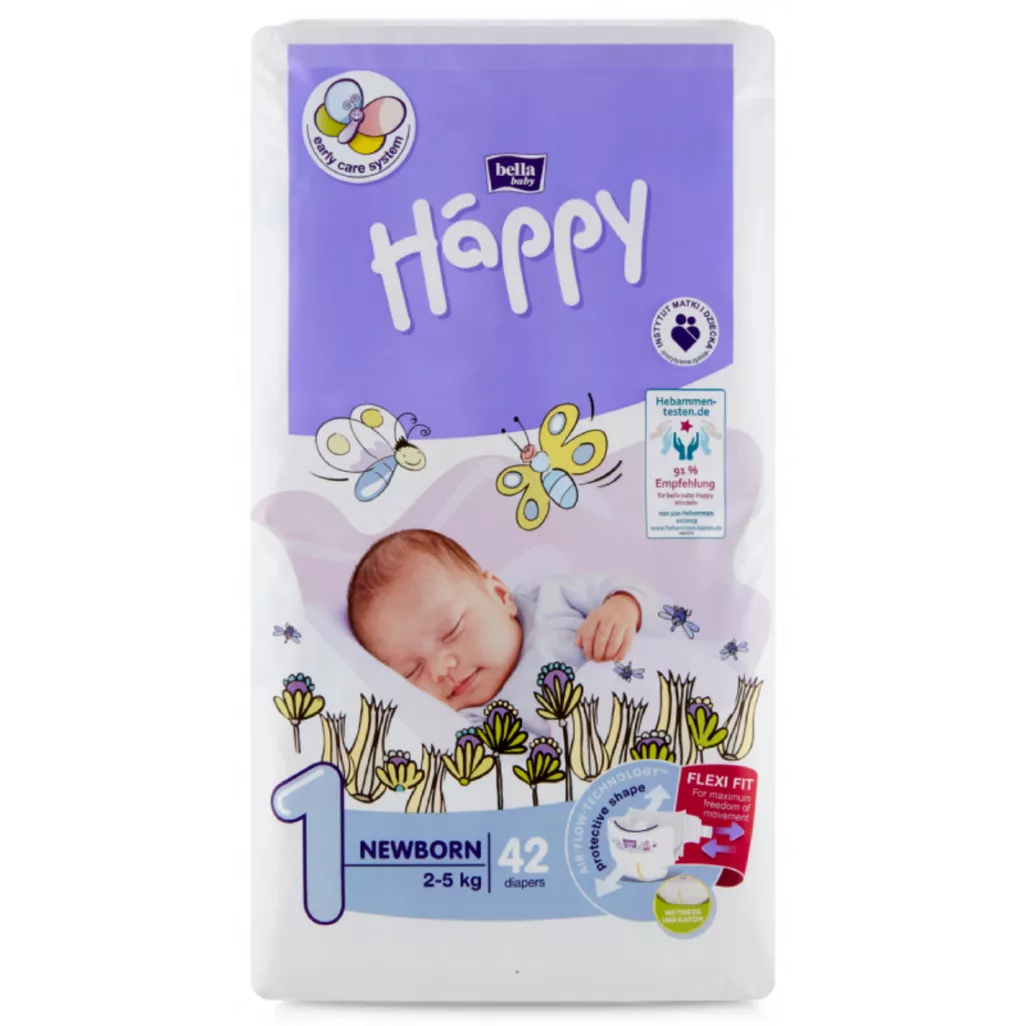 pampers pieluchy new baby 1 43szt.