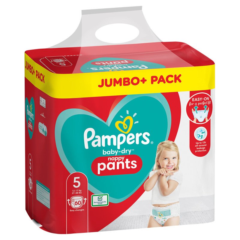 pampers diapers ingridiends