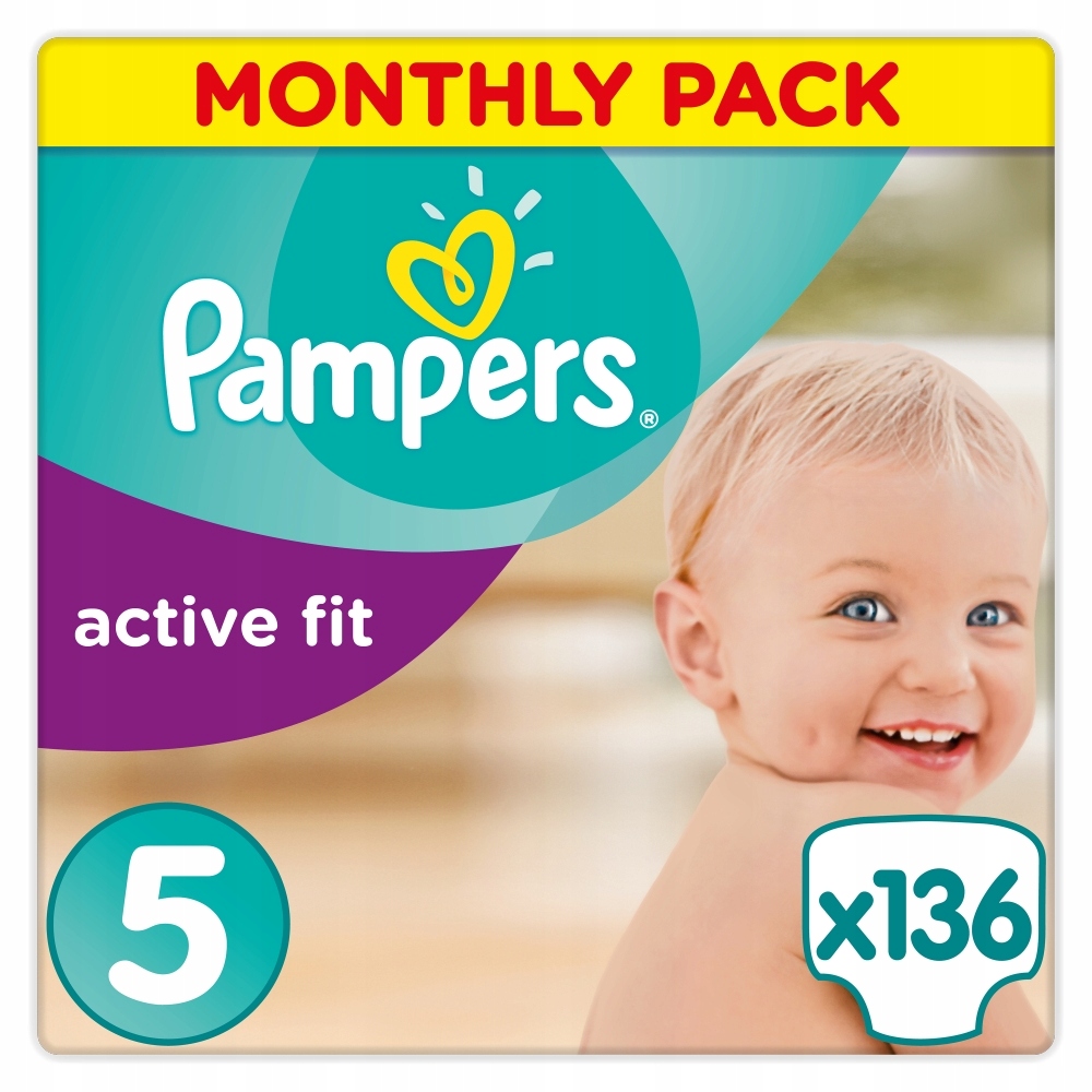 pampers pieluchomajtki midi