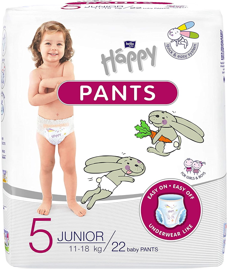 pampers pants instructions