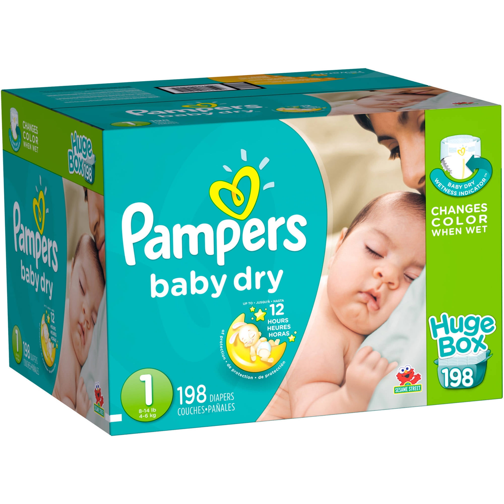 aqua pure pampers