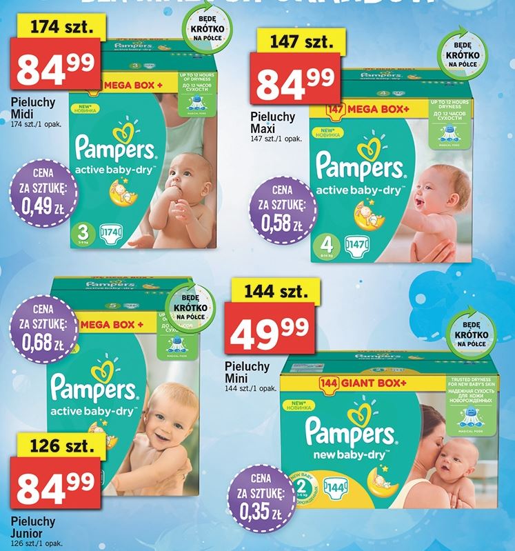 pampers premium care 1 88sztuk