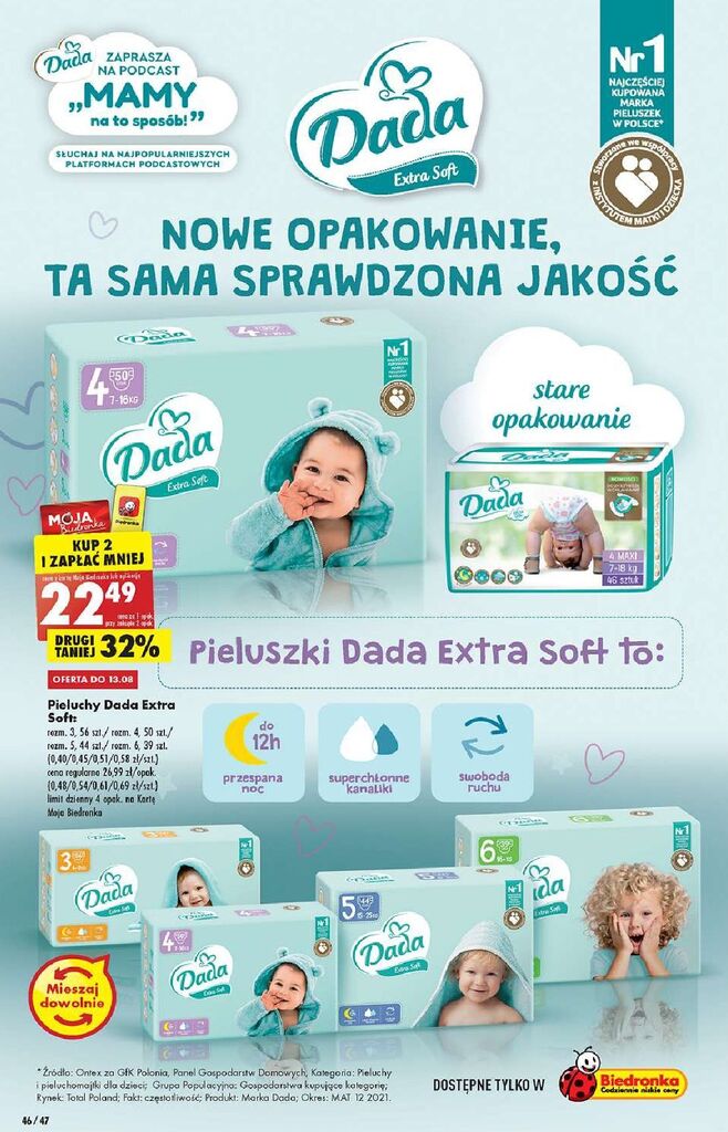 prawidlowo zalozony pampers