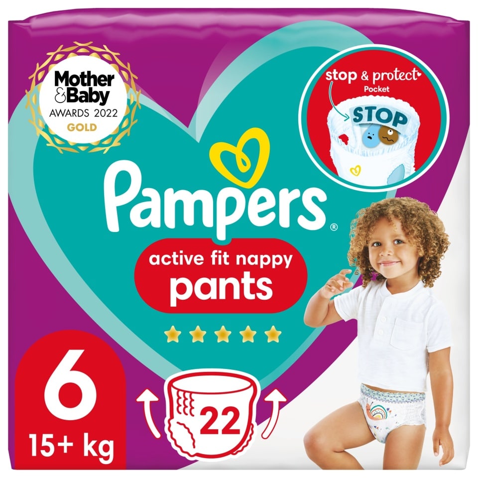 chusteczki pampers 6x64 kaufland