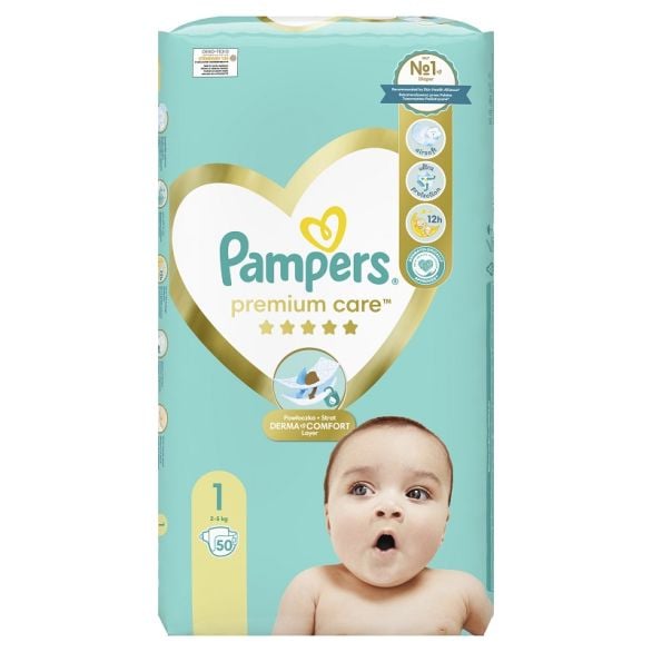 pampers 1 pieluszka