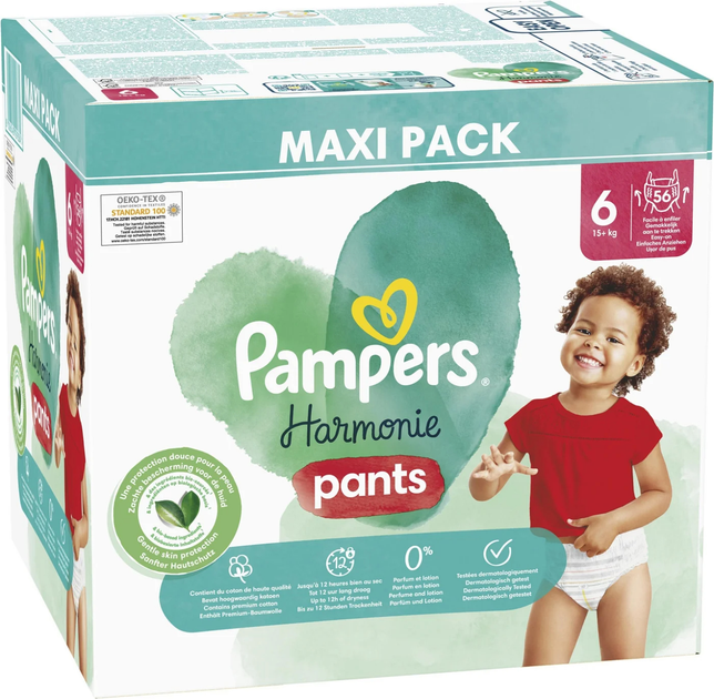 pampers pants 3 66 sztuk