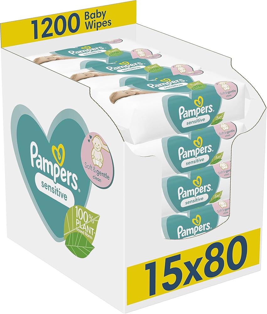 pampers sensitive 56 cena