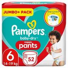 pampers pants 6 132 szt