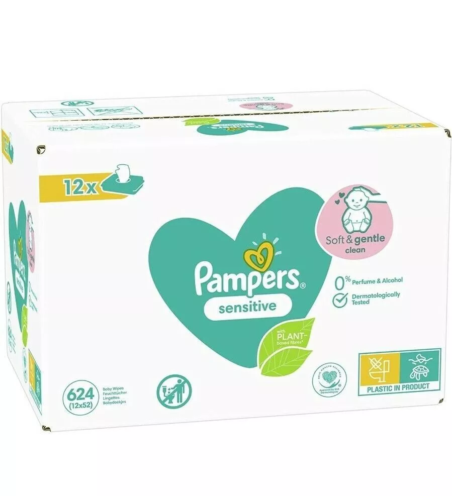 pampers chusteczki 6pak