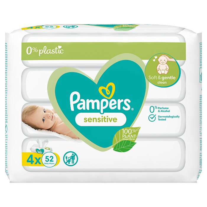 chusteczki nawilżane pampers sensitive 56szt