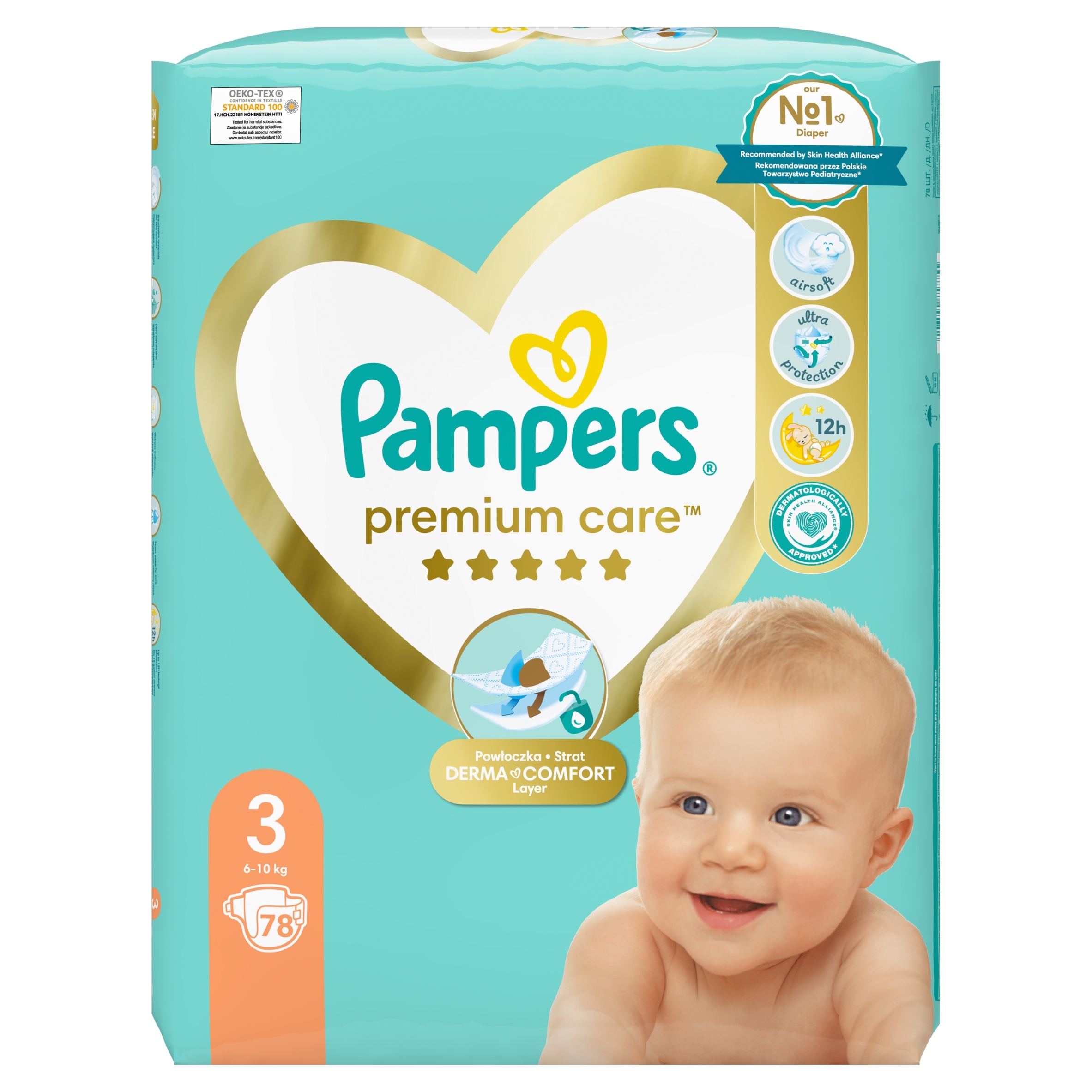 zestawy pampers