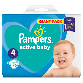 pampers 4 82 szt cena