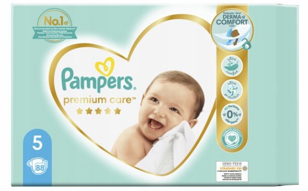 pampers pants rozmiar 6 88 pieluchomajtek