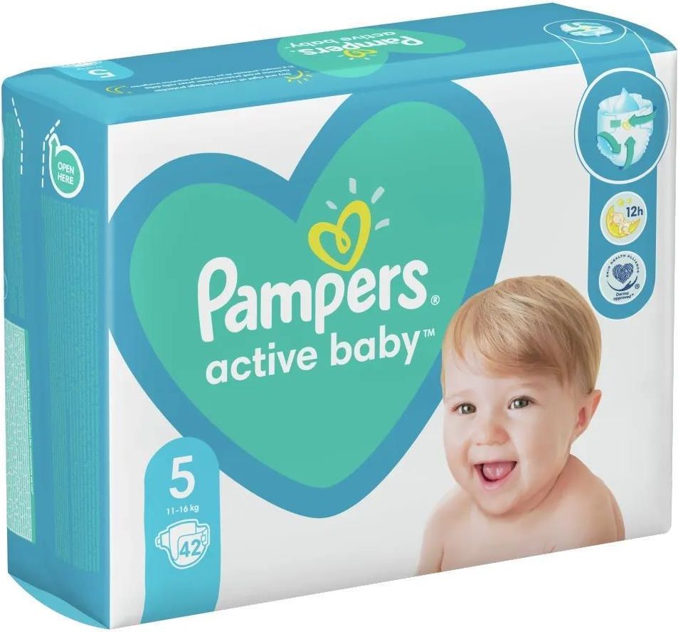 pampers active baby 6 cena rossmann