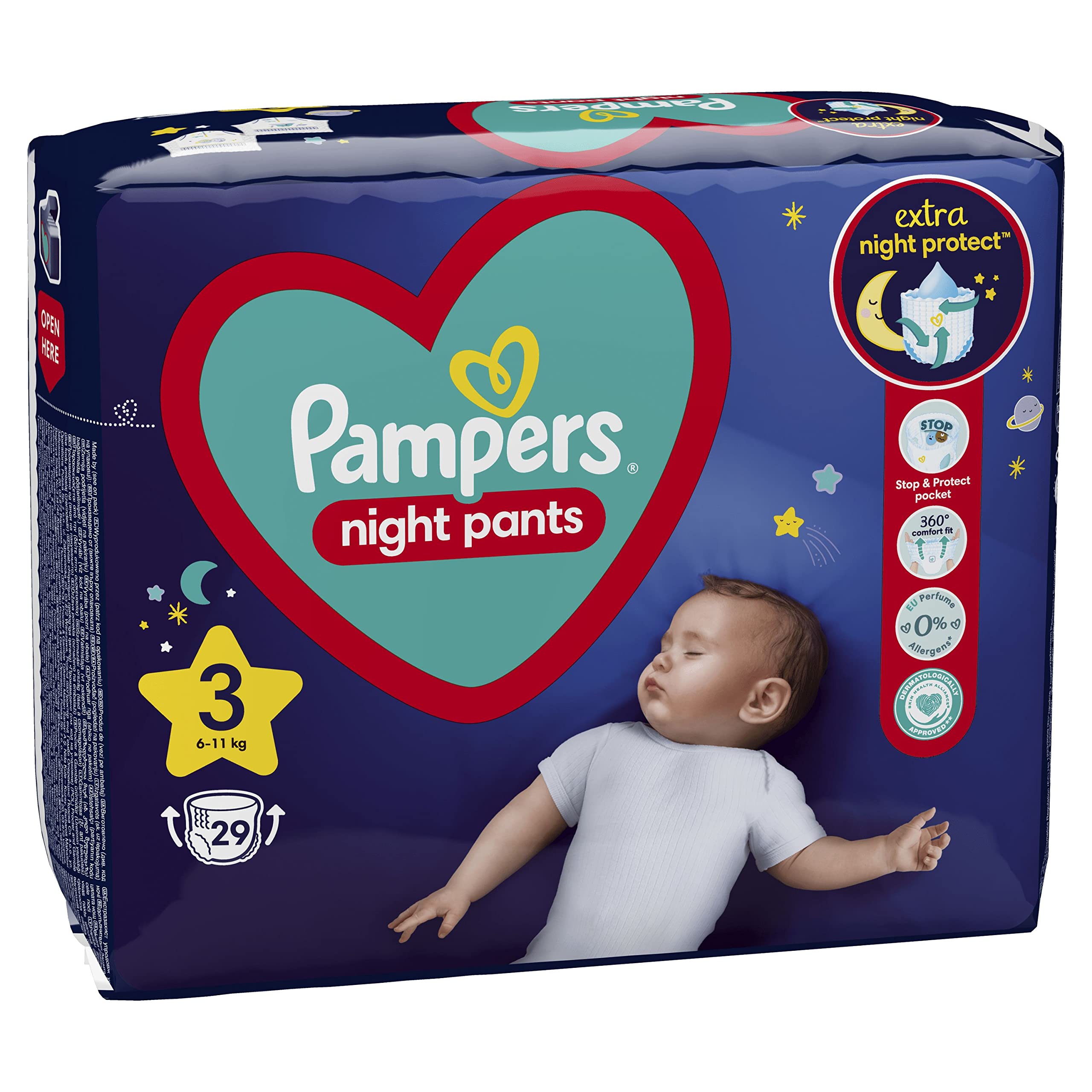 pampers na zlapanie moczu