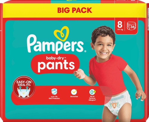 pampers baby active dry 6