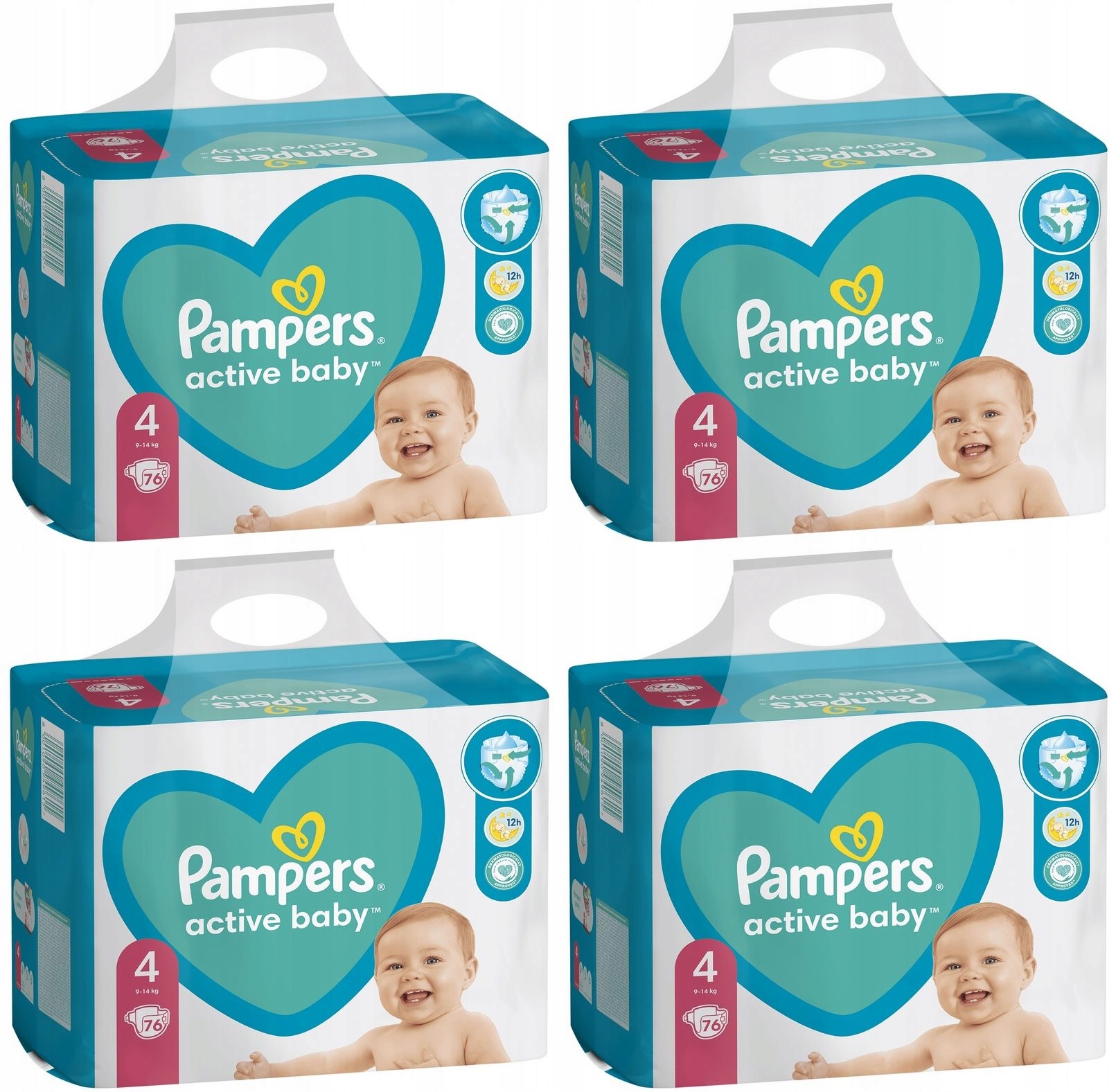 pieluchy pampers active baby mega box 4 midi cena