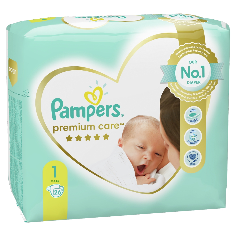 pampers pro care 1 pielucha 38szt