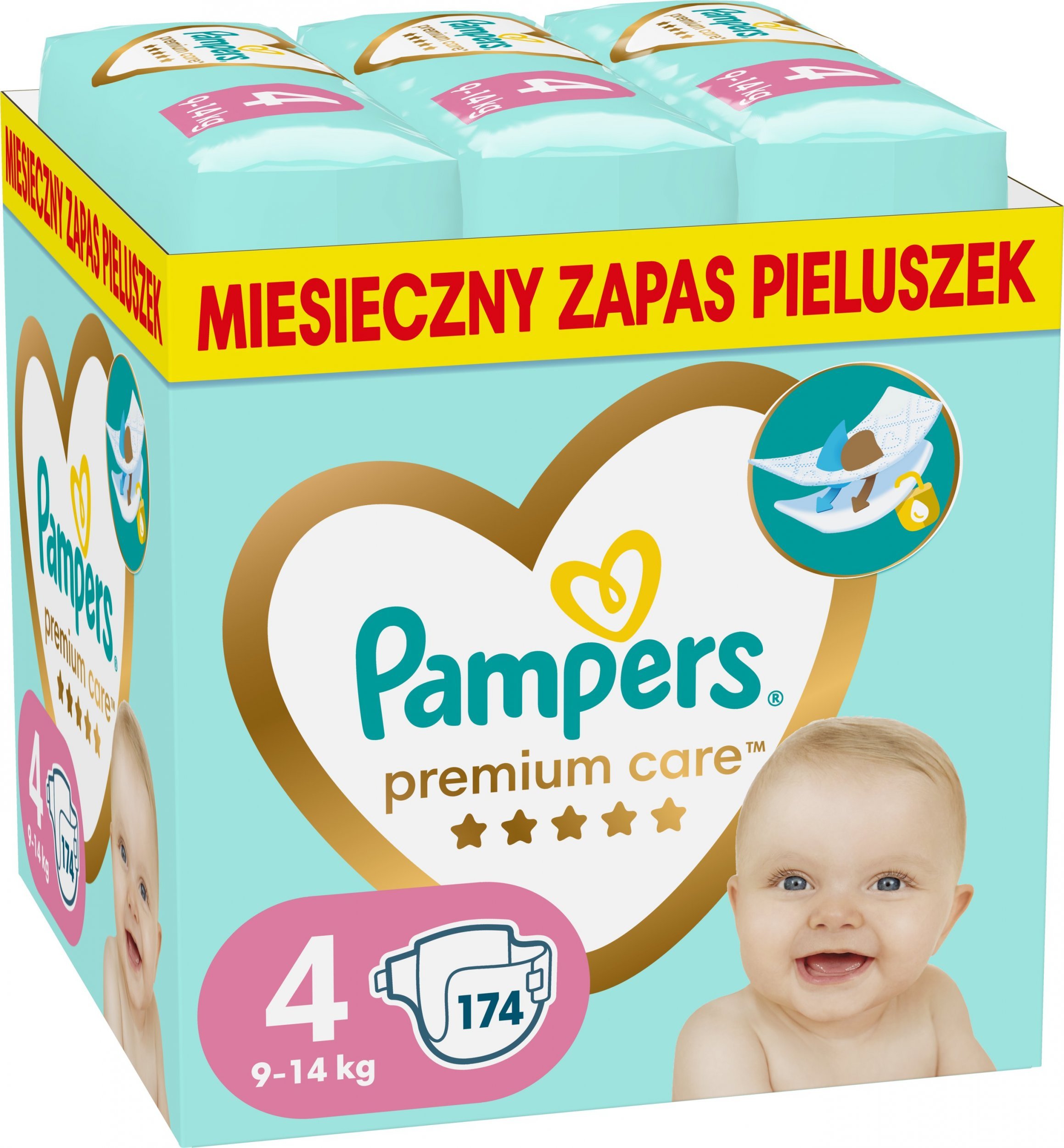 mega pampers box biedronka