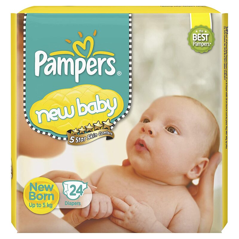 rosman pampers premium care rozmiar 1 2-5kg 22sztuki nowe