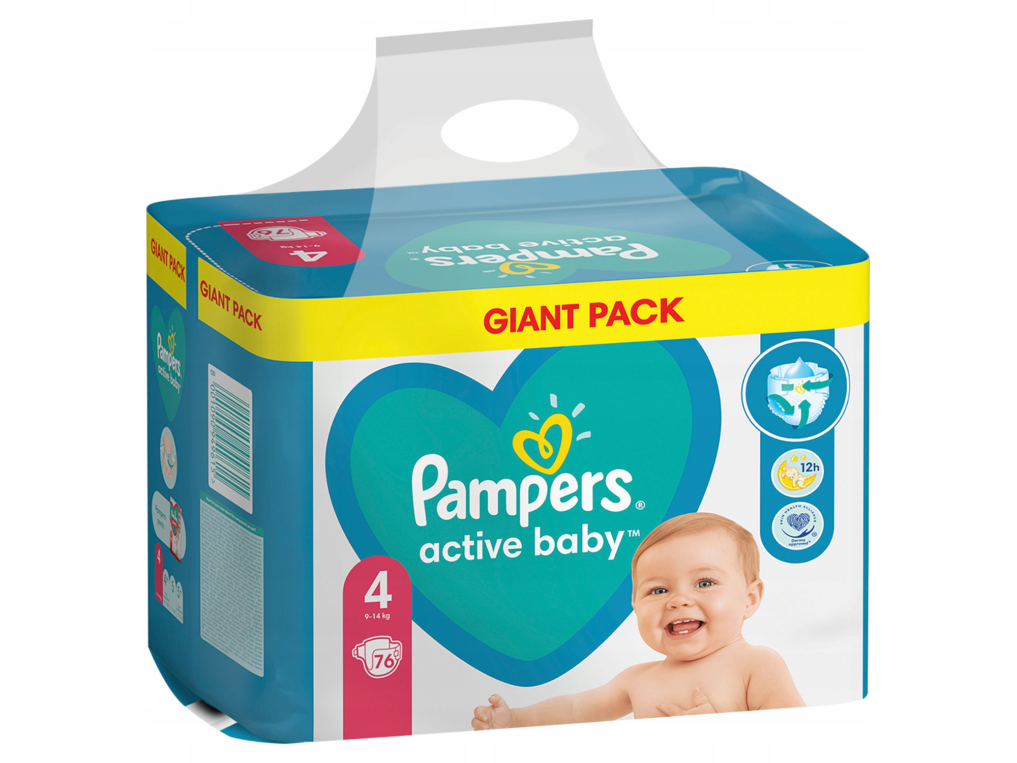 pampers active baby dry 4 8-14 kg 90 sztuk cena