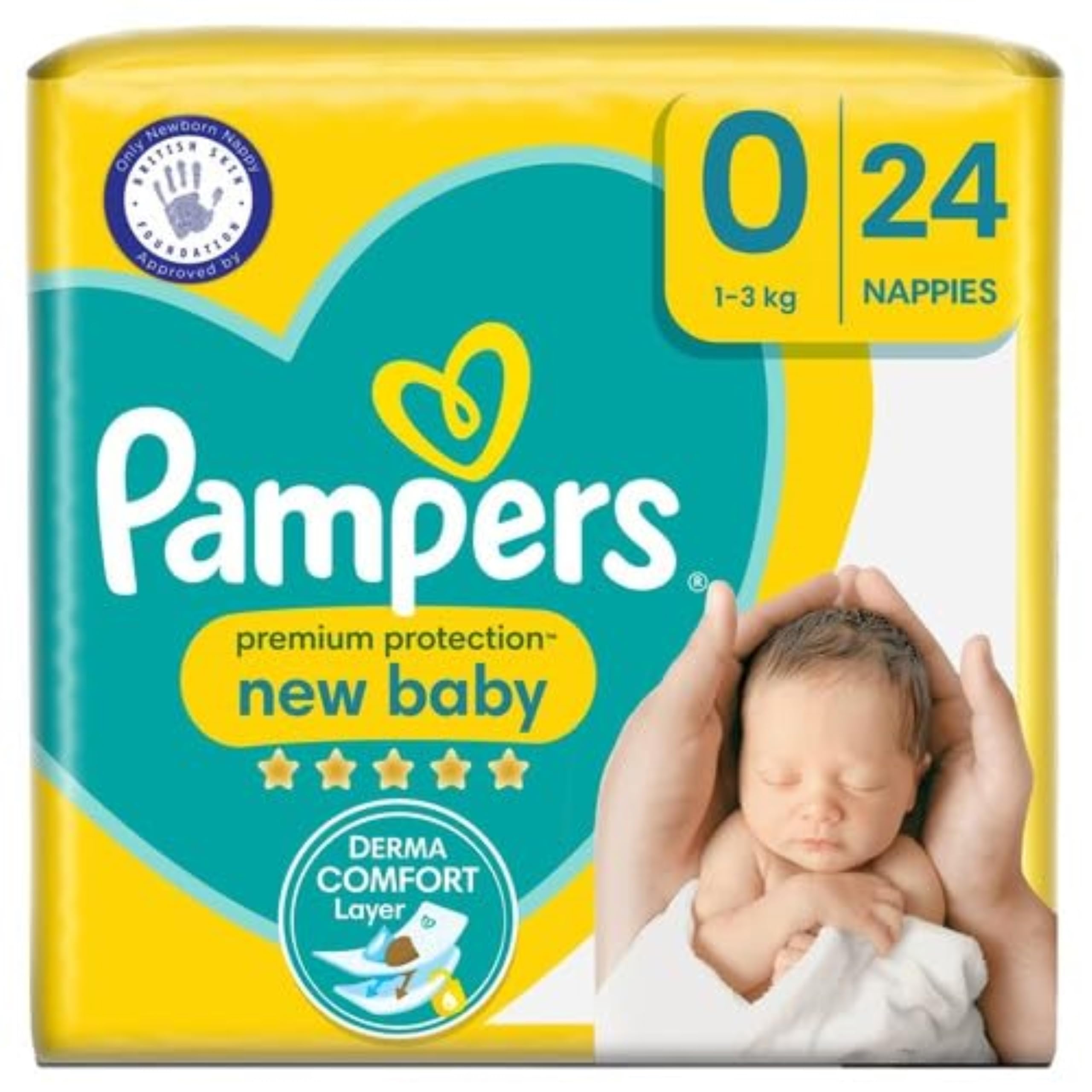 pampers 3-6 kg 144 sztuki