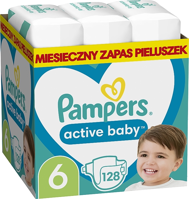 pampers pieluszki active baby 4