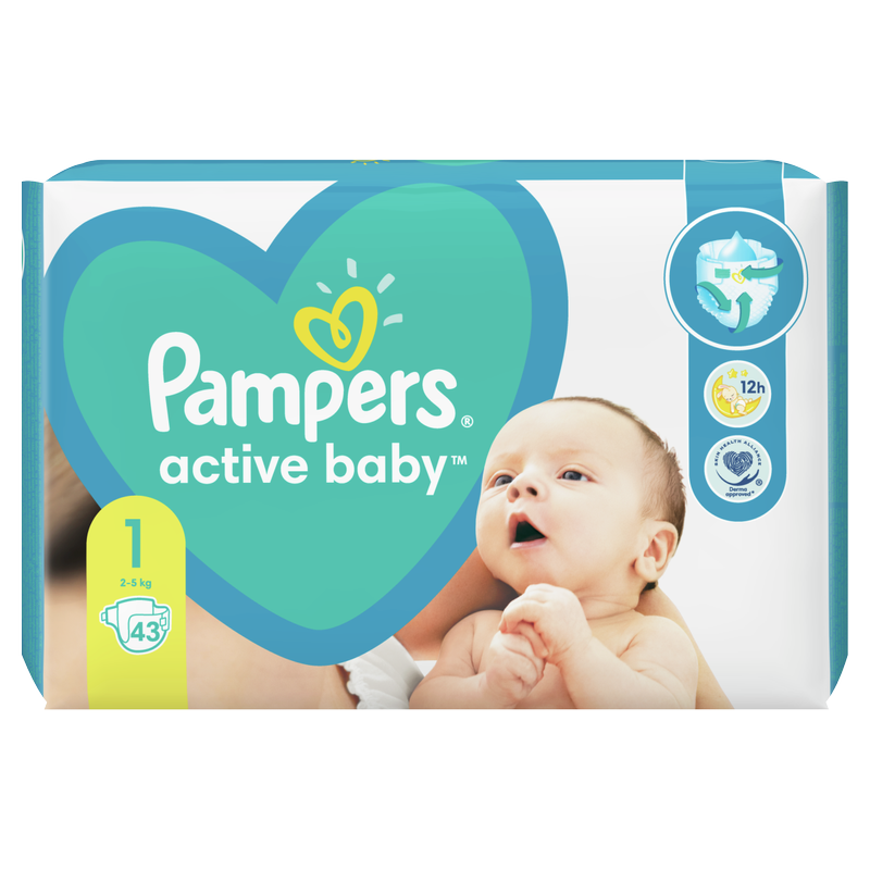 pampers producent etykieta