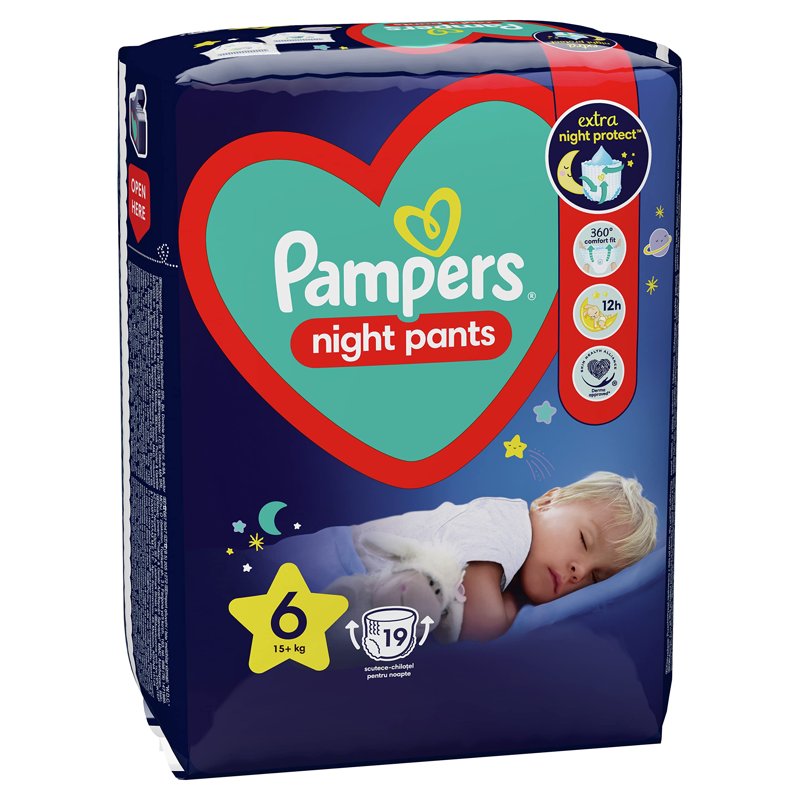 pieluchy pampers baby active 5 50