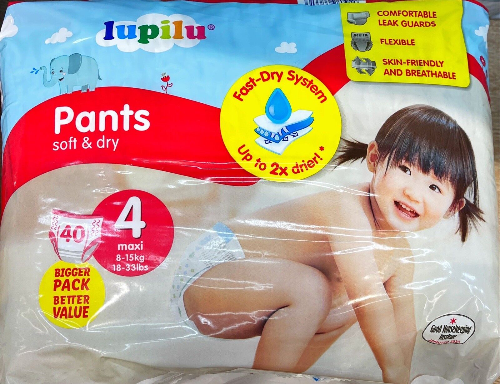 chusteczki nawilżane typu pampers