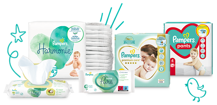 pampers market