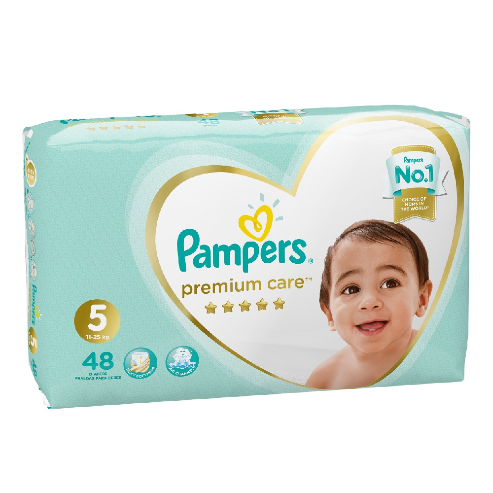 pampers flat diaper