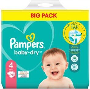 zakladanie pieluchy pampers