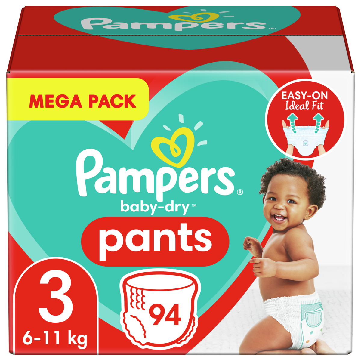 pampers 6 pants 36 szt