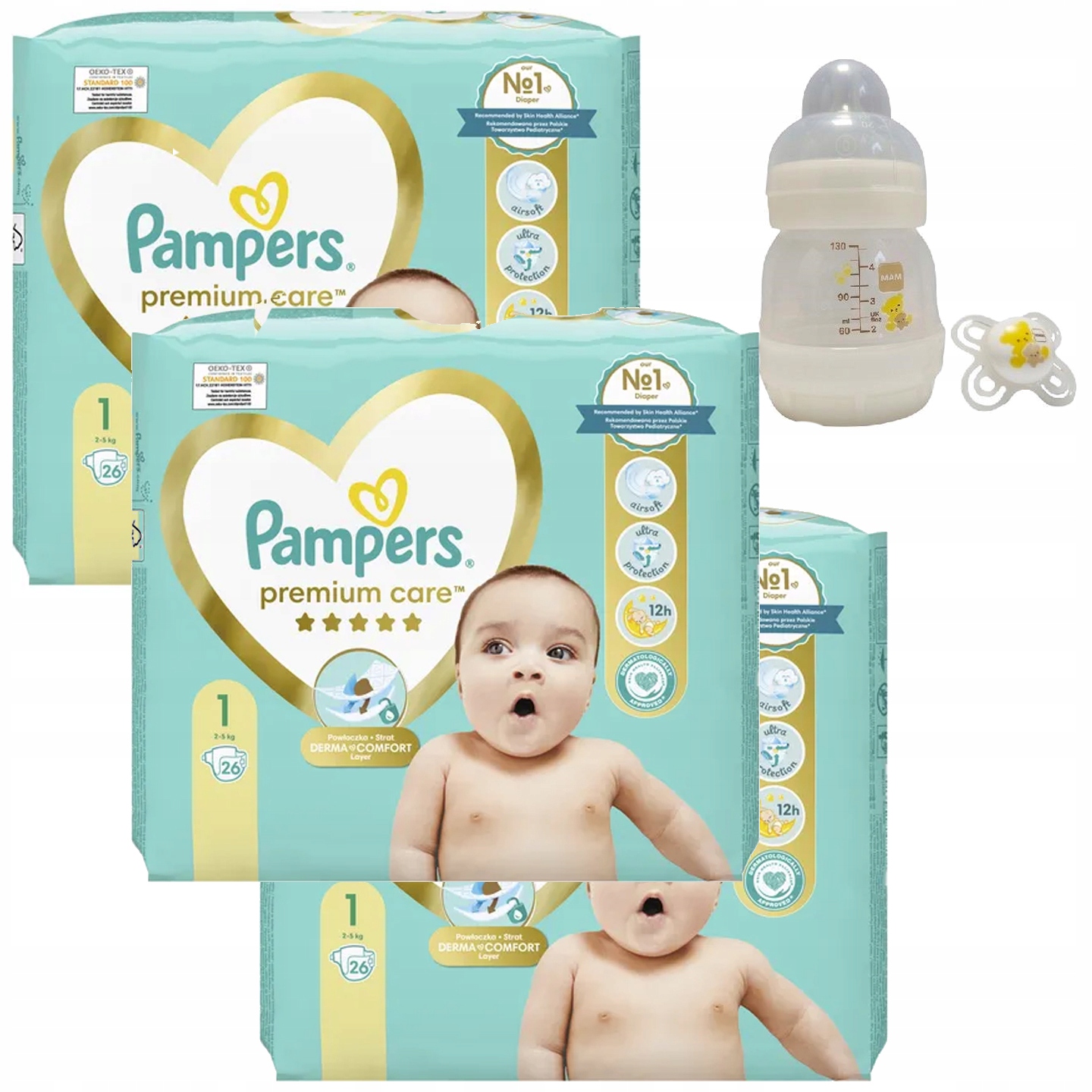 pampers 2 228 szt cena