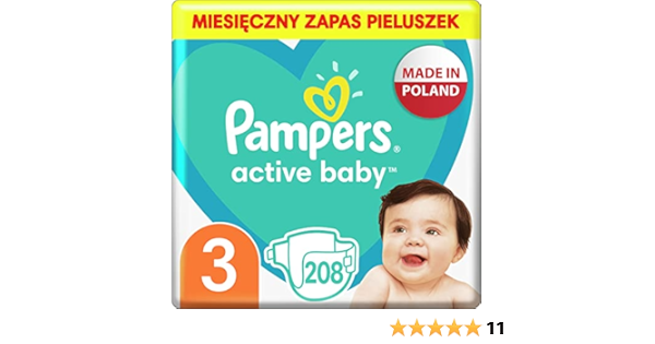 pieluchy pampers dla niemowlaków opinie