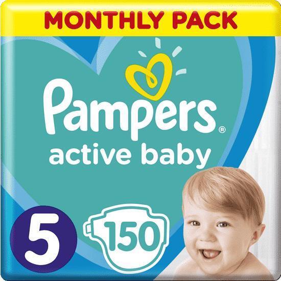 pampers active giga pack 128 szt