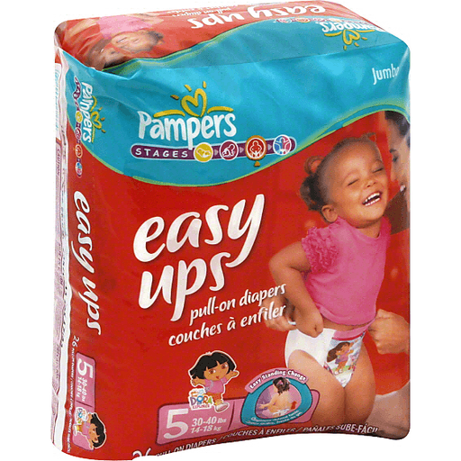 tesco pampers mega pack size 5